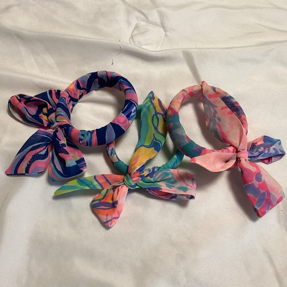 Lily Pulitzer Colorful Patterned Bangles